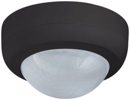 AP-Präsenzmelder Luxomat PD2 S MAX AP ST KNX, schwarz