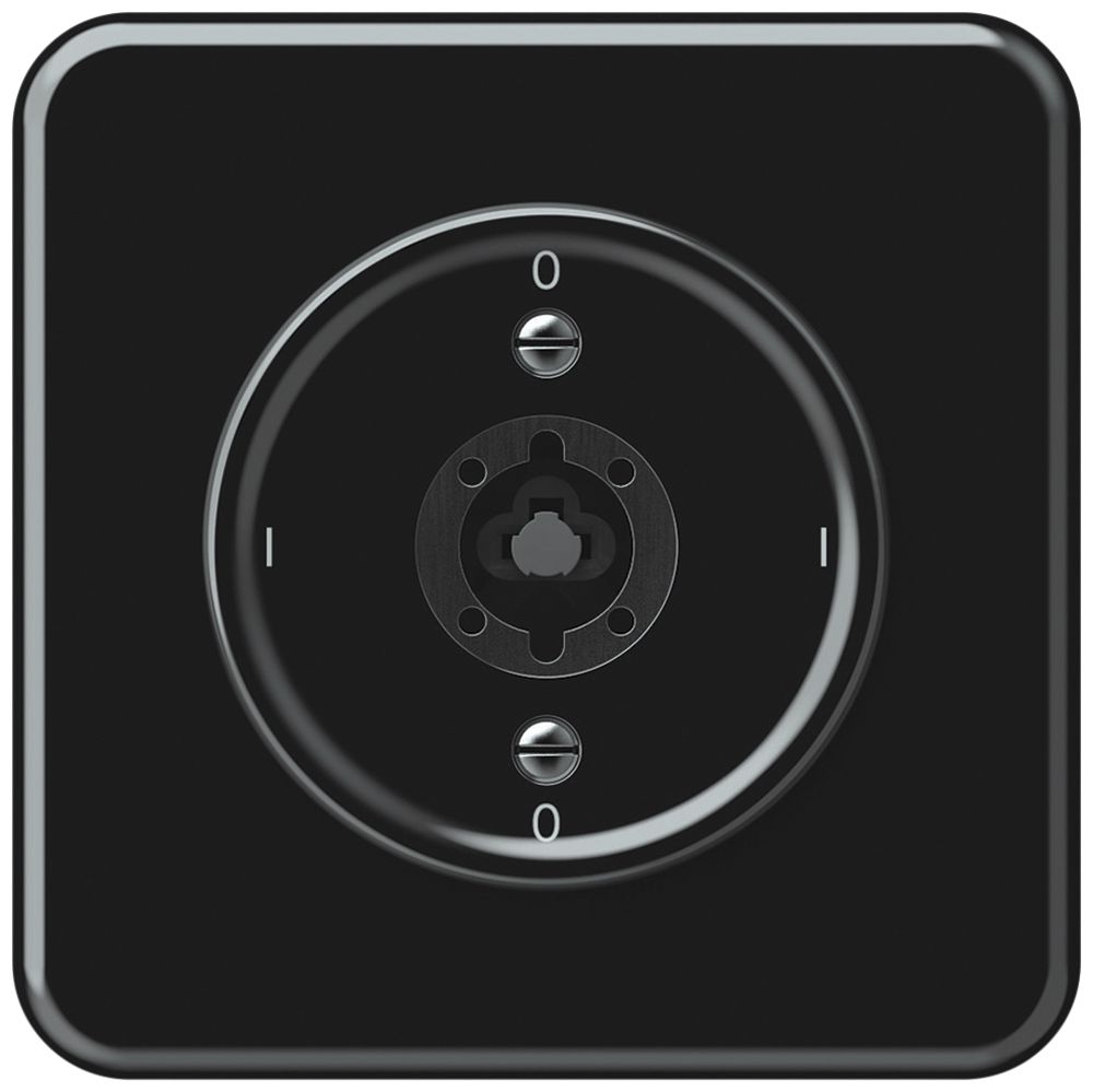Interrupteur à clé ENC origin interrupteur 0/2L 16A 250V 0-I-0-I 92×92mm noir