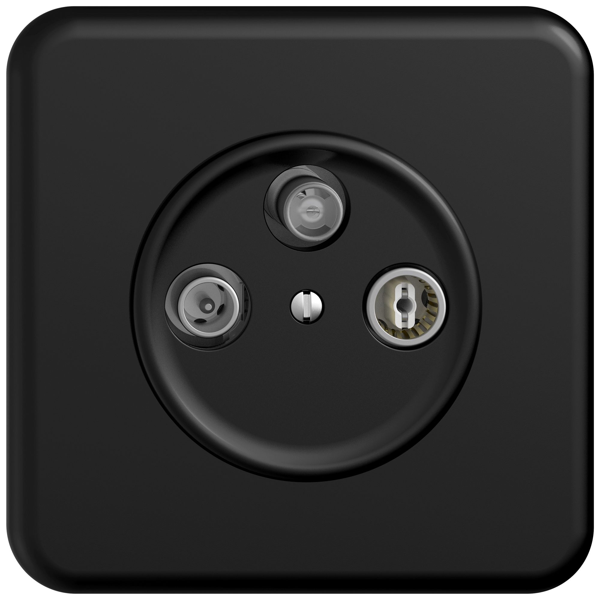 Prise antenne ENC TV-R-SAT STANDARDdue SNAPFIX® DB53 prise de dérivation no