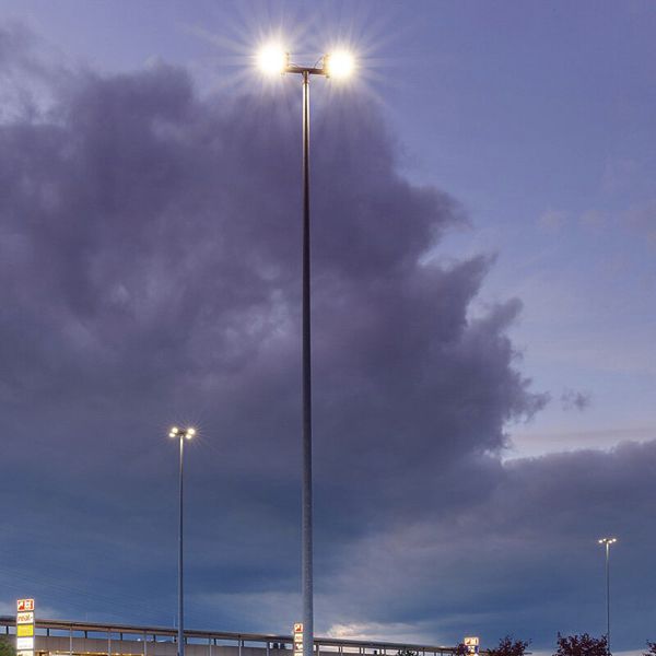 Projecteur LED DOTLUX LENSplus 180W 29650lm vert 540nm IP66 120° 400×345mm noir