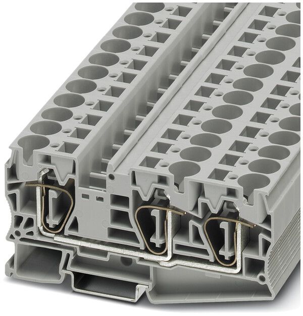 Borne de passage 0.2…25mm² gris ST 16-TWIN