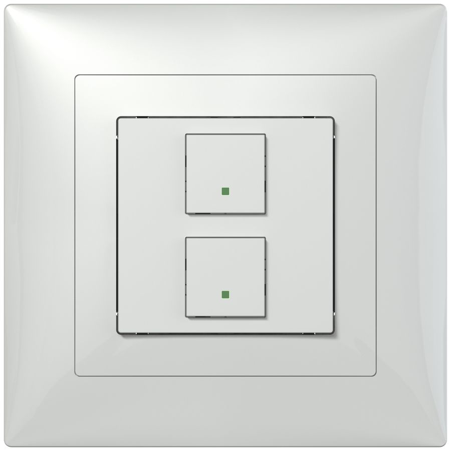 UP-Frontset B ABB SIDUS weiss glänzend zu Sensor 1×free@home