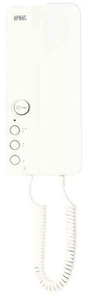 Stazione domestica audio AP Urmet Mìro, 2VOICE cornetta, 3×pulsante, 90×200×52mm