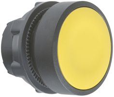 Taster Schneider Electric flach gelb