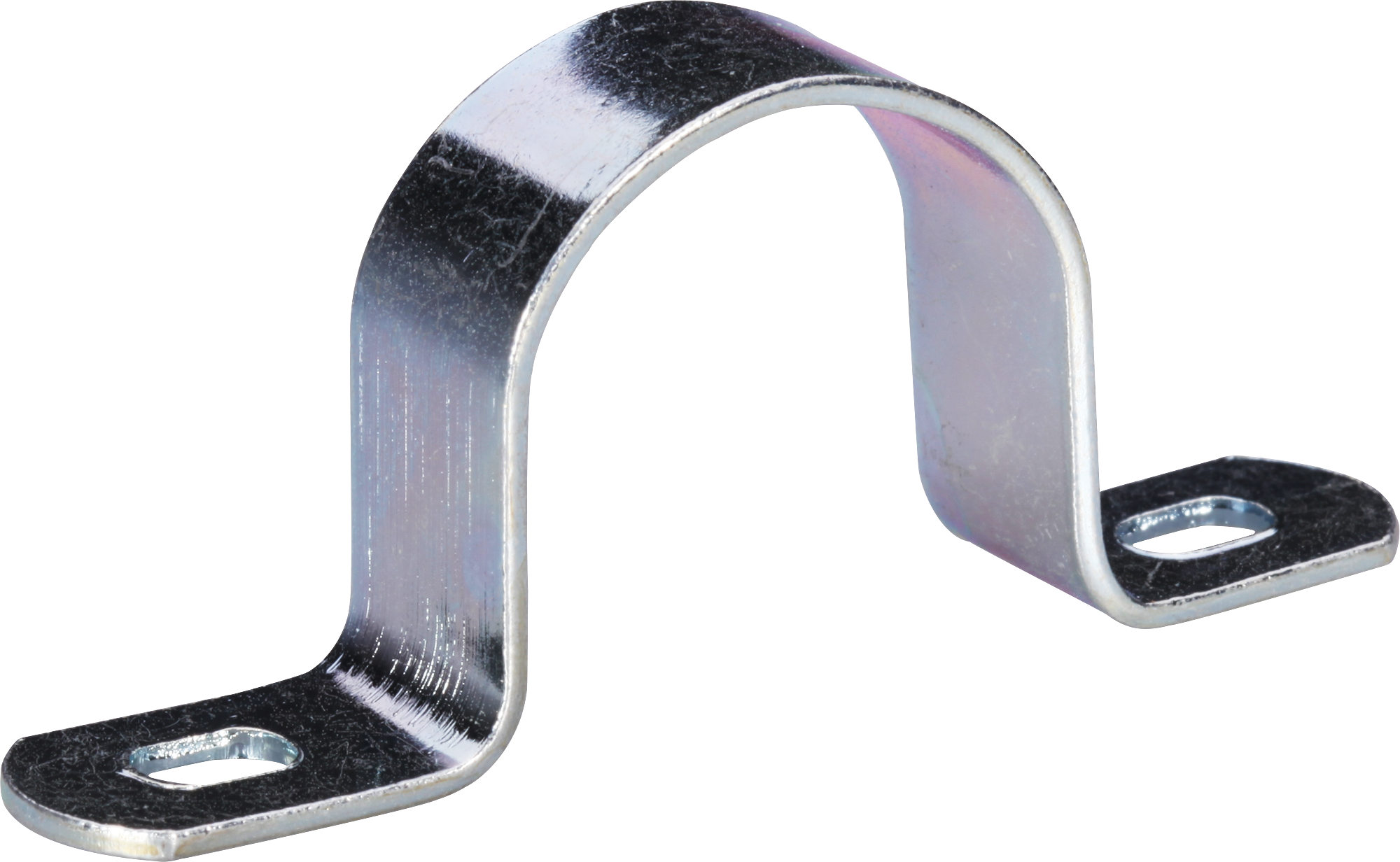 Brida 2 viti per TA M25 ferro zinc./prom.