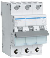 Disgiuntore Hager MCB quickconnect 3P 400V tipo B 13A Icn 6kA 3UM