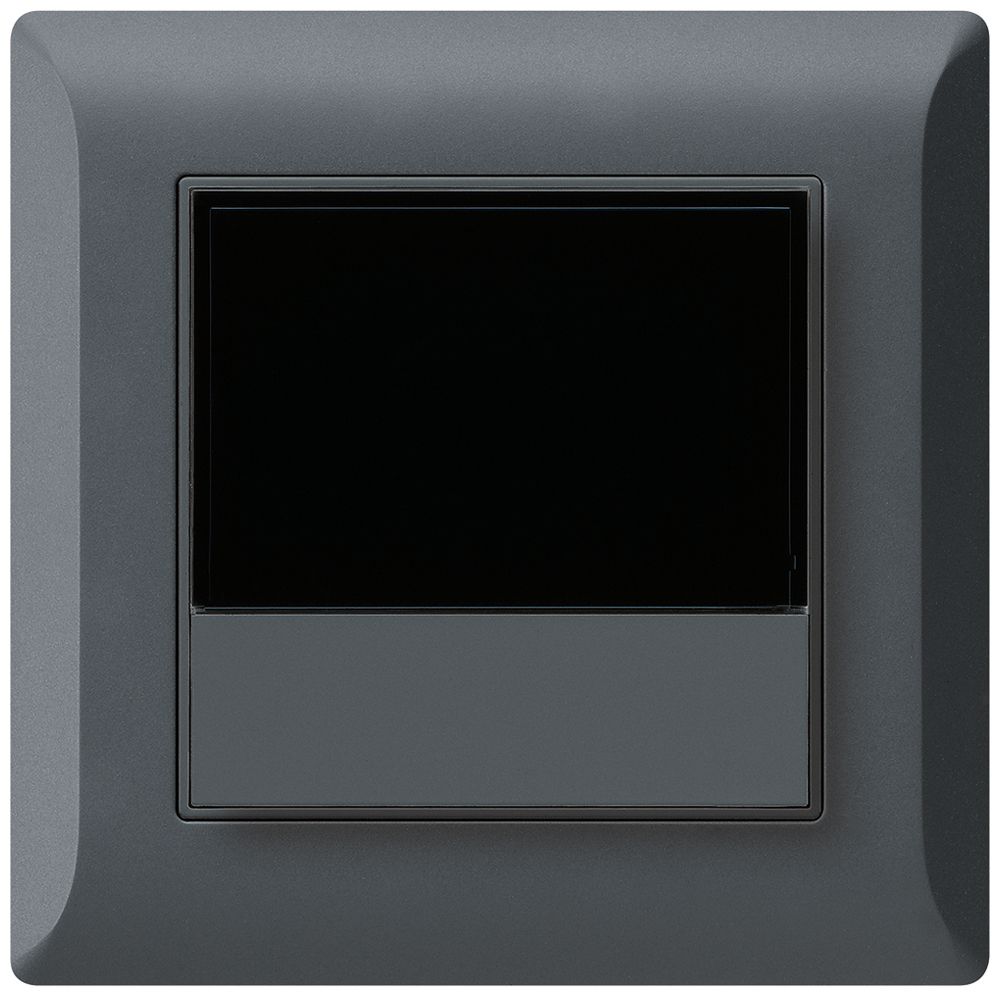 Termostato ambiente INC kallysto.line KNX s/e-link con tasto antracite