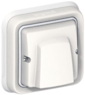 Sortie de câble ENC PLEXO 16A 250V blanc avec bornier