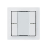 Tasto INC kallysto A KNX 4× s/e-link bianco