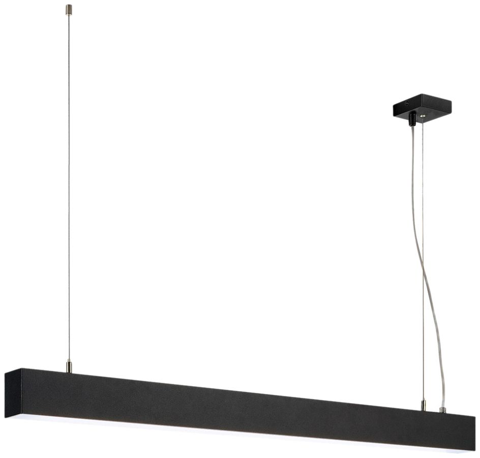 LED-Pendelleuchte SLV GLENOS PD 43W 3300lm 4000K 1m schwarz