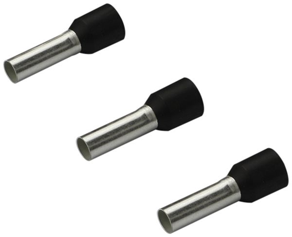 Embout de câble Rittal AS 4050.785 6mm² 12mm noir 100pcs