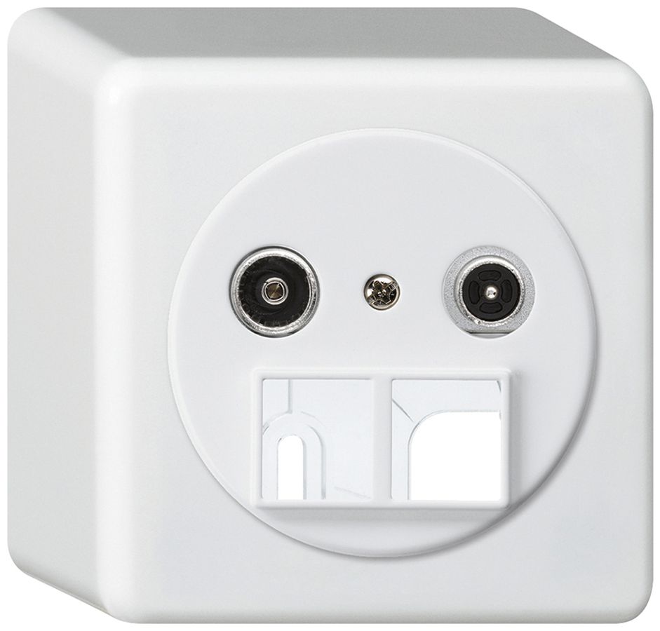 AP-Multimediadose basico TV-R 14dB 2GHz weiss