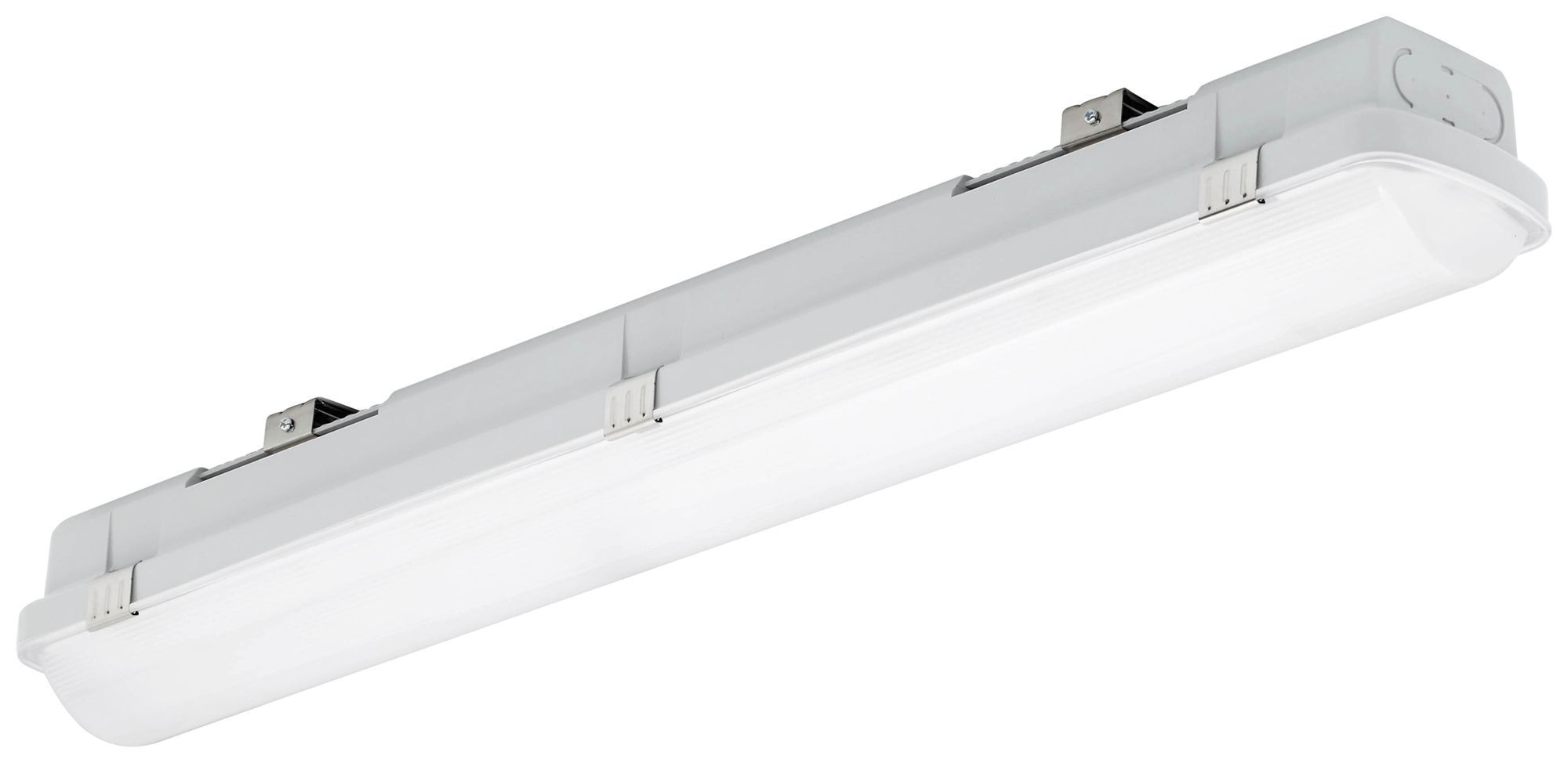 LED-Feuchtraumleuchte Sylvania RESISTO 600 HE 16W 2500lm 840 IP66 650mm grau