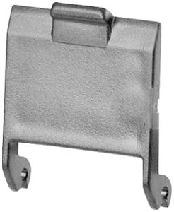 Staubschutzklappe H-LINE M, für Anschlussmodul, grau, 10 Stück