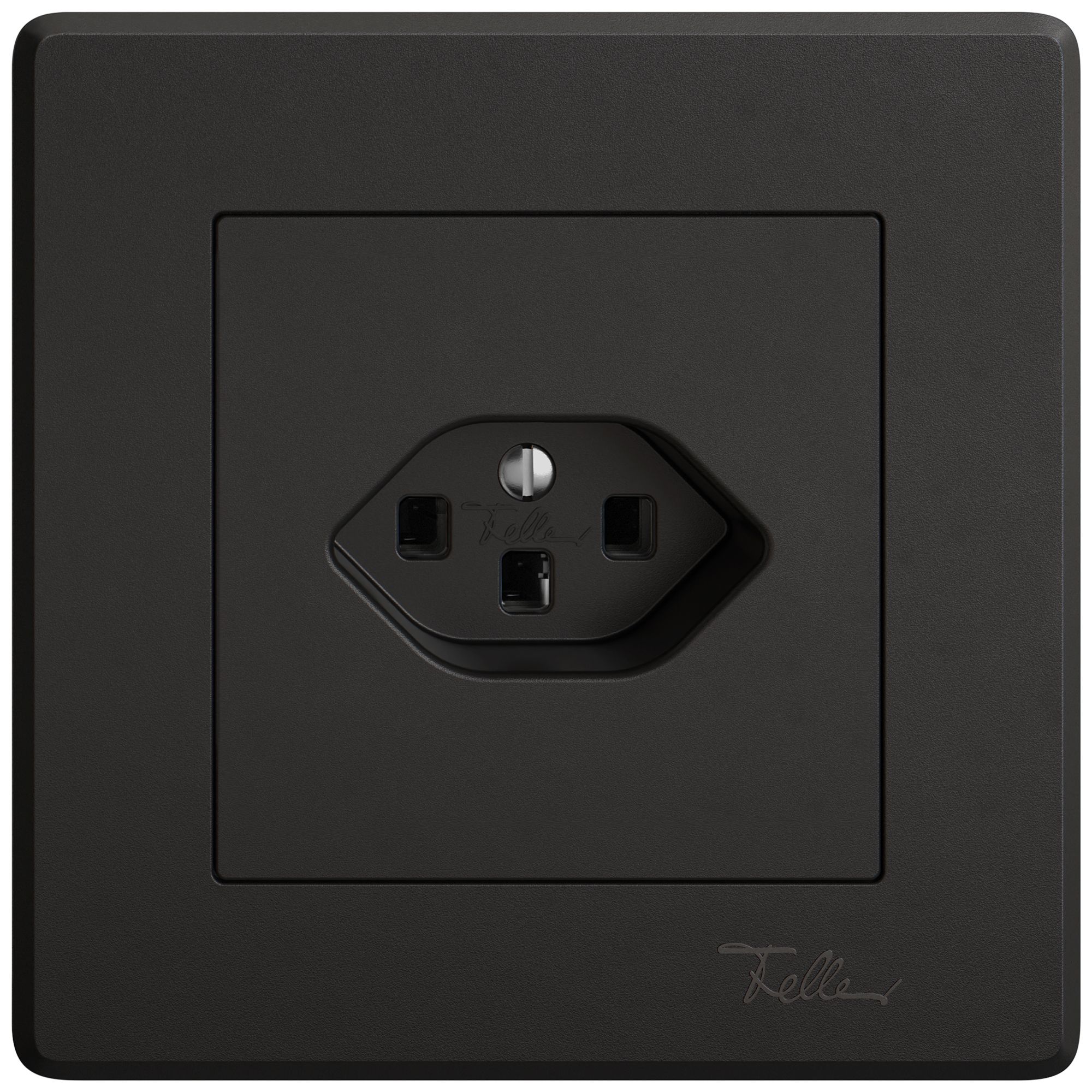 UP-Steckdose EDIZIO.liv SNAPFIX® 1×T23 sz