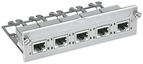Elemento universale JK freenet R&M 5×RJ45 schermato