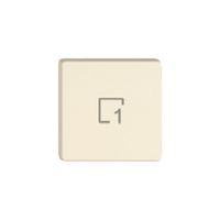 Taste 1/4 EDIZIO.liv Wiser mit SNAPFIX® mit Symbol Szene 1 cr