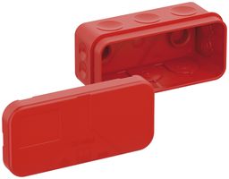 AP-Abzweigdose 2K-Mini SB-L 89×43×38mm, rot