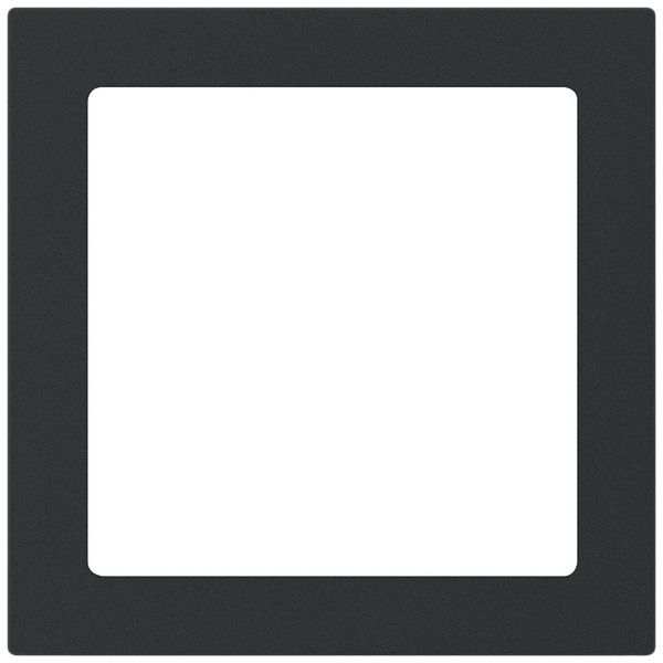 Zwischenrahmen kallysto 60×60mm mit Ausschnitt 45×45mm schwarz