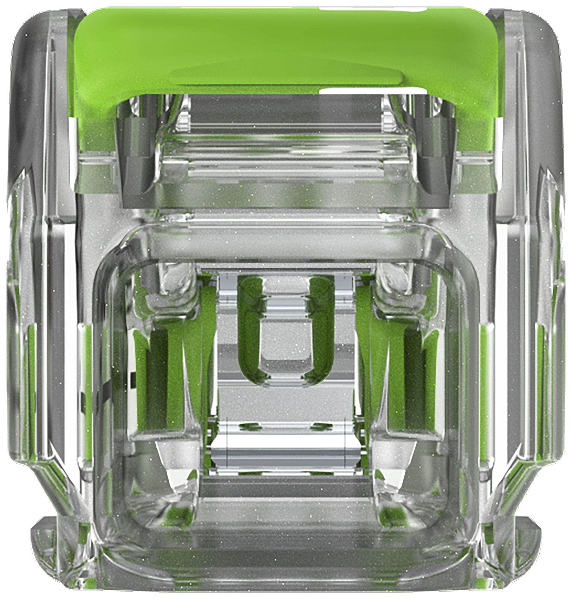 Borne de connexion WAGO Green Range 2L 0.34…4mm² avec levier vt transparent