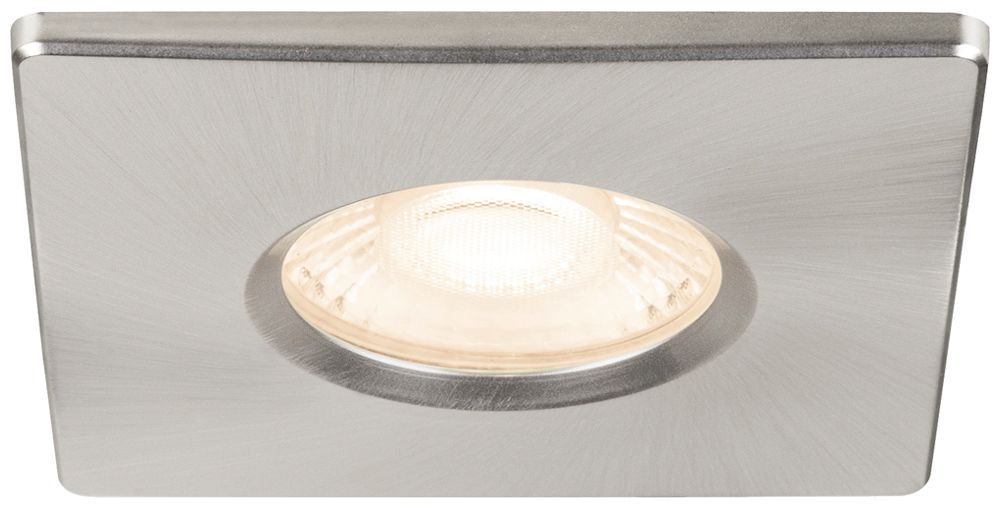 Abdeckung SLV UNIVERSAL IP65 Kunststoff 88×88×5.5mm Aluminium