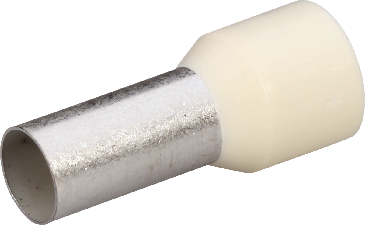 Embout de câble Mischke IE 16mm²/12mm Cu-étamé isolé blanc