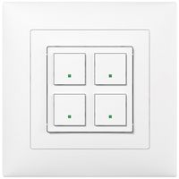 Senseur actionneur ENC ABB SIDUS free@home 2/2 blanc