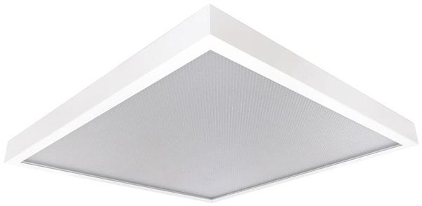 Anbaurahmen DOTLUX 625×625×51mm für LED-Panele Aluminium weiss