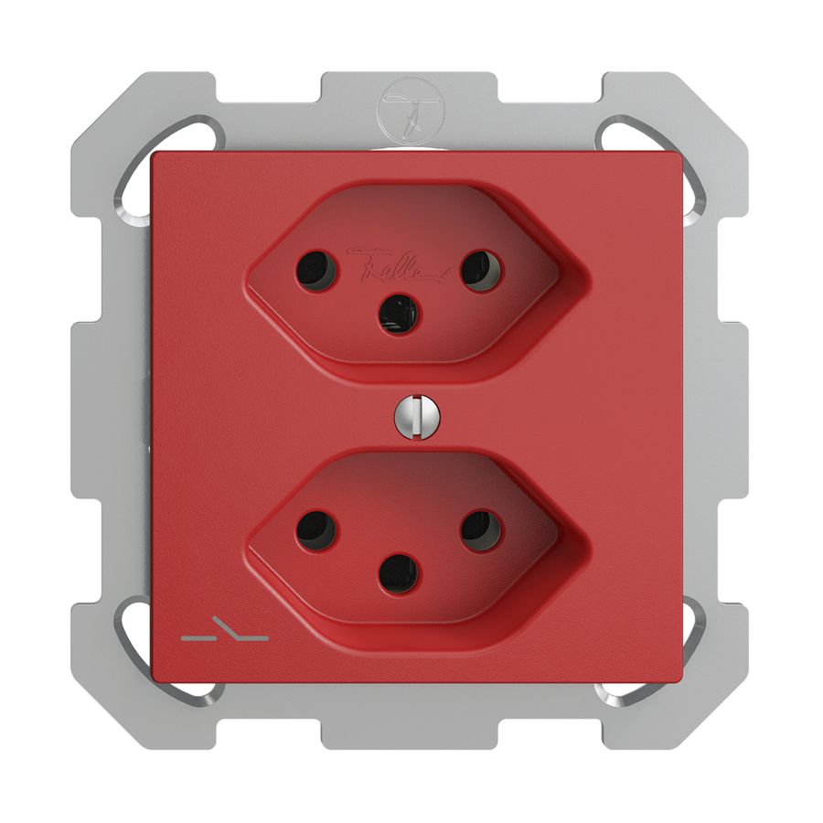 Presa INC EDIZIOdue 2×T13 berry 1×S con shutter