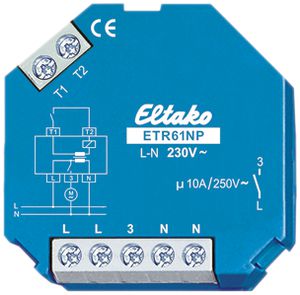 EB-Trennrelais Eltako 230VAC 1S 10A +Kontaktabfrage