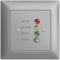 UP-Türstation für Rufleuchte franz. EDIZIOdue silver