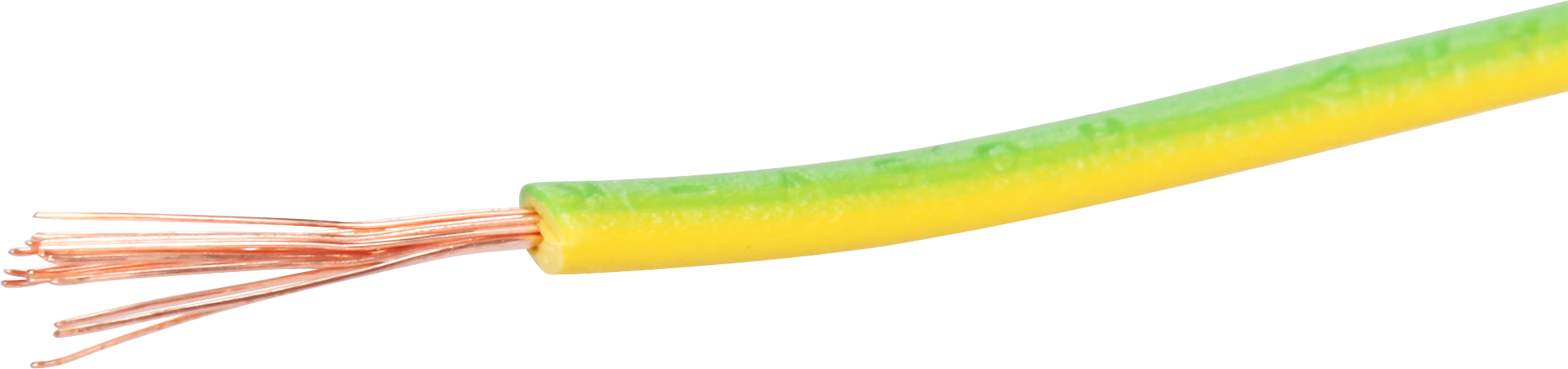 T-Litze 0.5mm² grün-gelb Eca, Spule à 200m