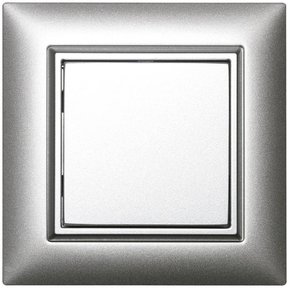 Pulsante RF AP ALADIN EnOcean EDIZIOdue, 1-volta, argento