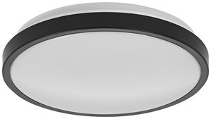Plafoniera LED LEDVANCE Bathroom 18W 1150lm 3000/4000K IP44 Ø300mm nero