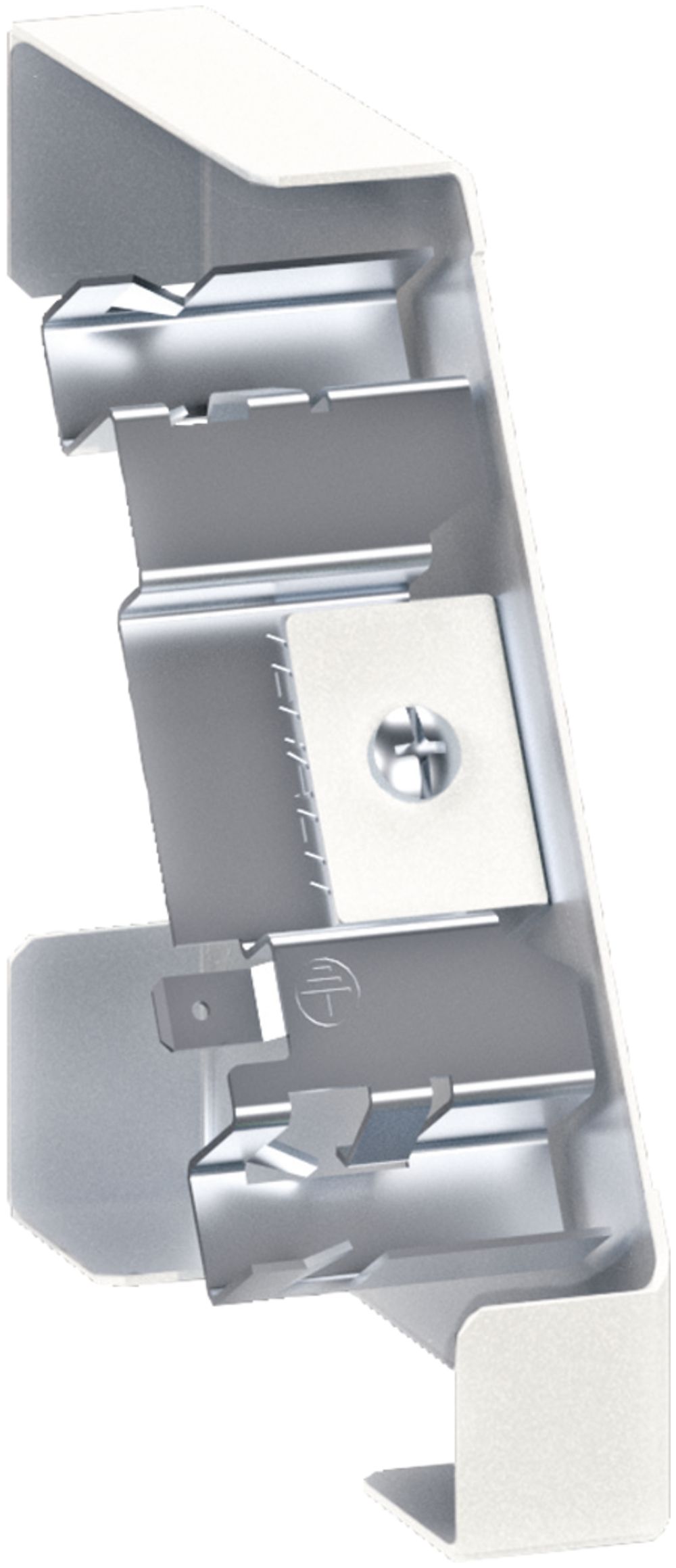 Embout de fermeture tehalit droite EK 115110, blanc trafic