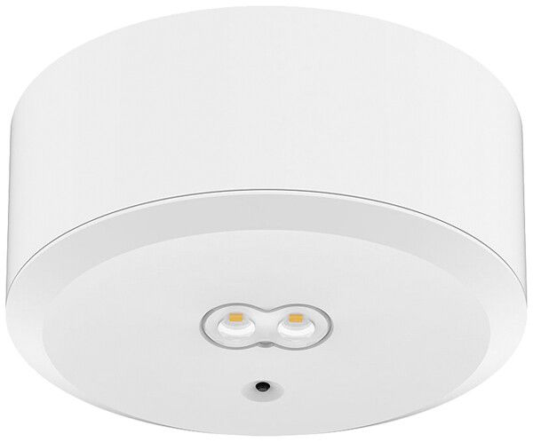AP-LED Sicherheitsleuchte DOTLUX EXITtop Ø140mm 8h weiss