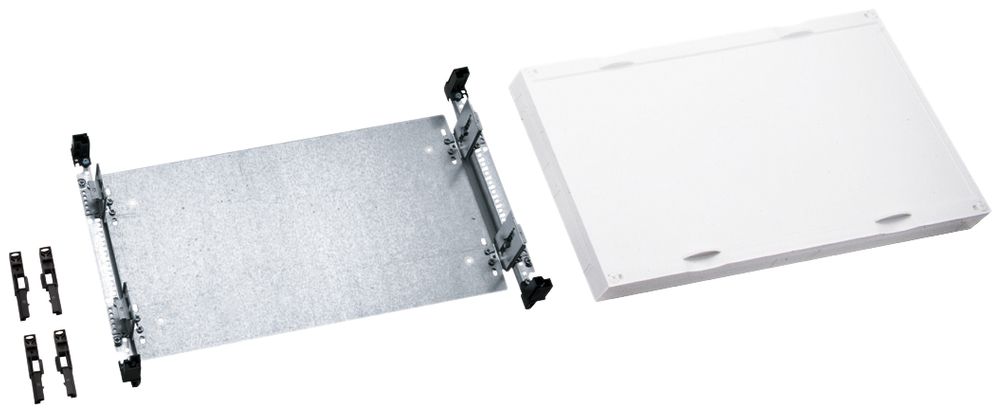 Kit Hager univers N 300×500mm avec plaque de montage