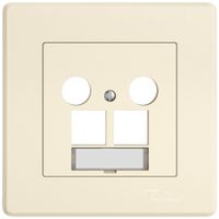 Kit de montage ENC EDIZIO.liv EASYNET SNAPFIX® pour prise multimédia cr