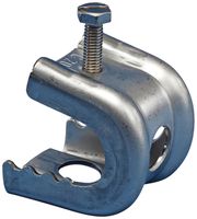 C-Klammer Caddy Loch Ø14mm Flansch 17…30mm, Edelstahl