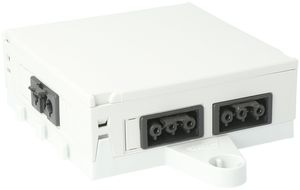 Scatola AGRO, in: 2×3P H07V-U, out: 4×3P ne, Wieland, grigio