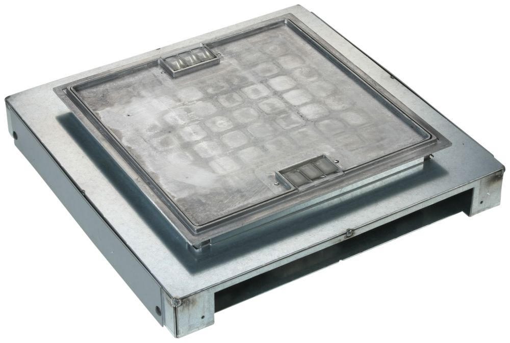 Scatola di raccordo h=72…100 per canale di sotto.40×300mm