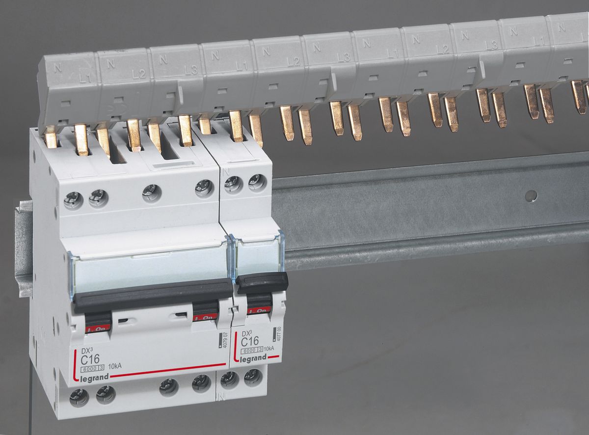 Leitungsschutzschalter Legrand C 4P 16A 6000A/10kA 3 Module