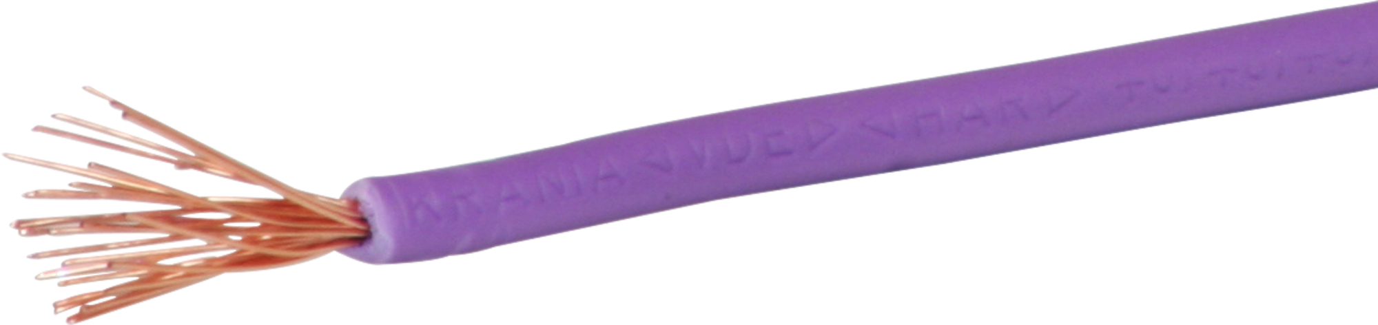 T-Litze 1.5mm² violett Eca, Spule à 100m