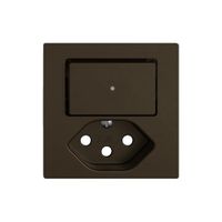 Kit di montaggio EDIZIO.liv SNAPFIX® p.combi.T13 c.1 tasto c.lente front.ma