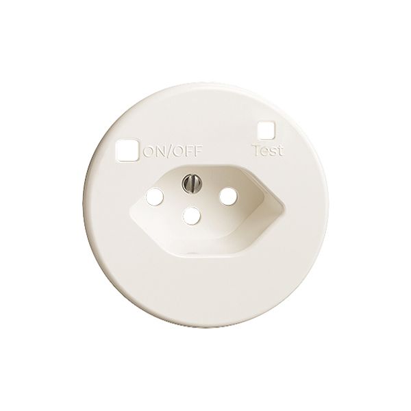 Frontset FH zu FI-Steckdose P, T13, weiss