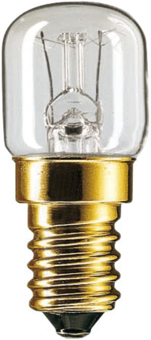 Lampe tubulaire App E14 15W 240V T22 clair pour four