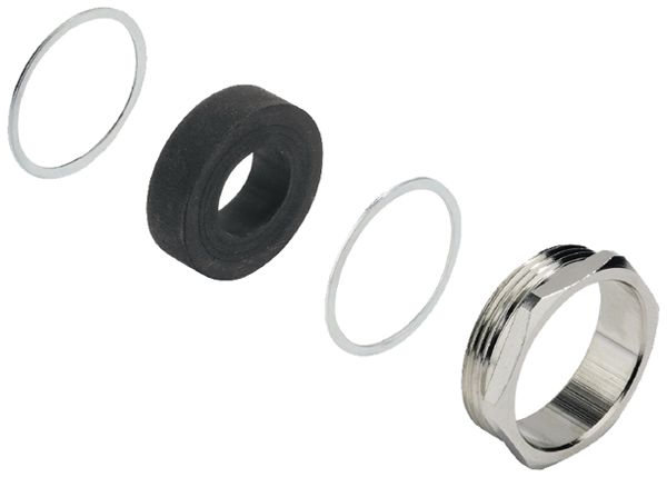 Premistoppa WM KV 16-M PG16 1.41×8.5…15mm ottone IP65 argento