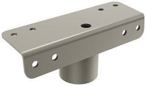 Mastadapter SLV FLOODLIGHT Stahl 1 Ø60×266mm grau