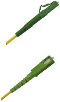 LWL-Patchkabel WISI Simplex OS2 9/125μm G.657.A2 LCAPC-SCAPC gelb 1m