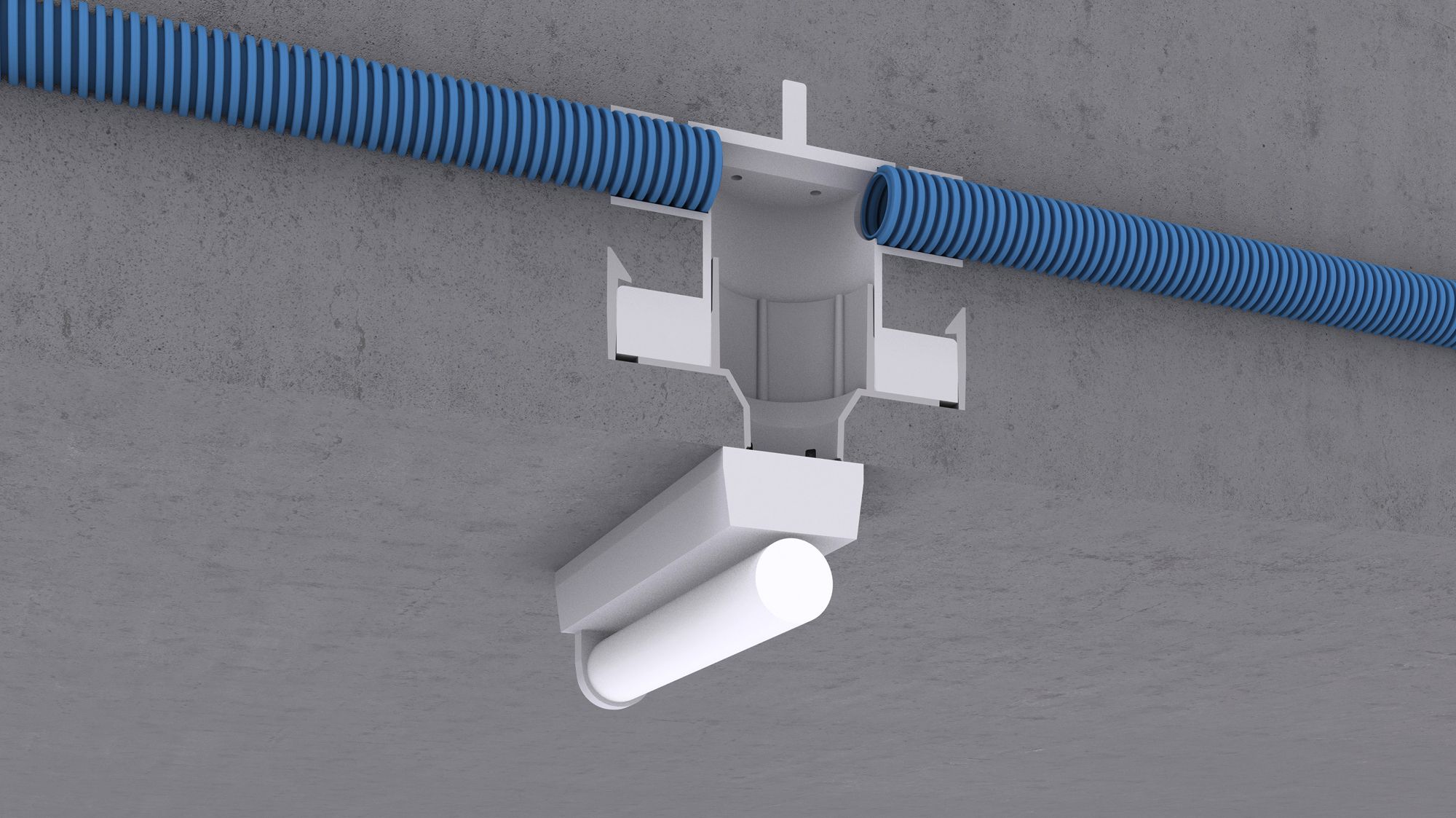 Deckendübel HSB Mini Ø28mm, offen halogenfrei